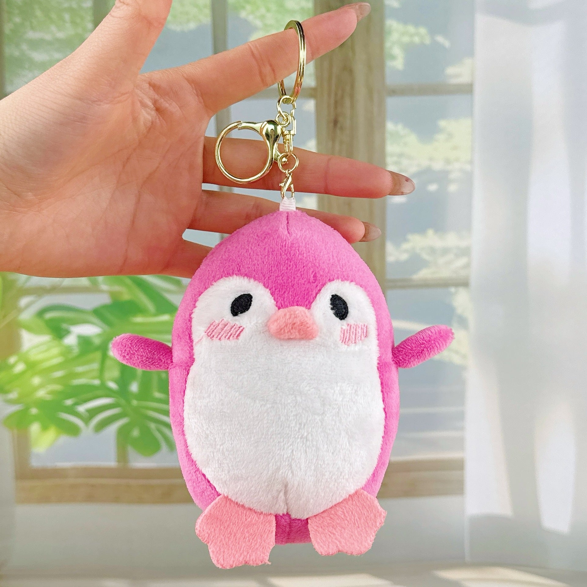 Wholesale  Cartoon Penguin Doll Pendant Cute Little Penguin Plush Toy Keychain Pendant Bag Hanging Ornament Grasp Gifts