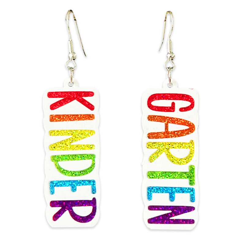 Wholesale New semester colorful earrings
