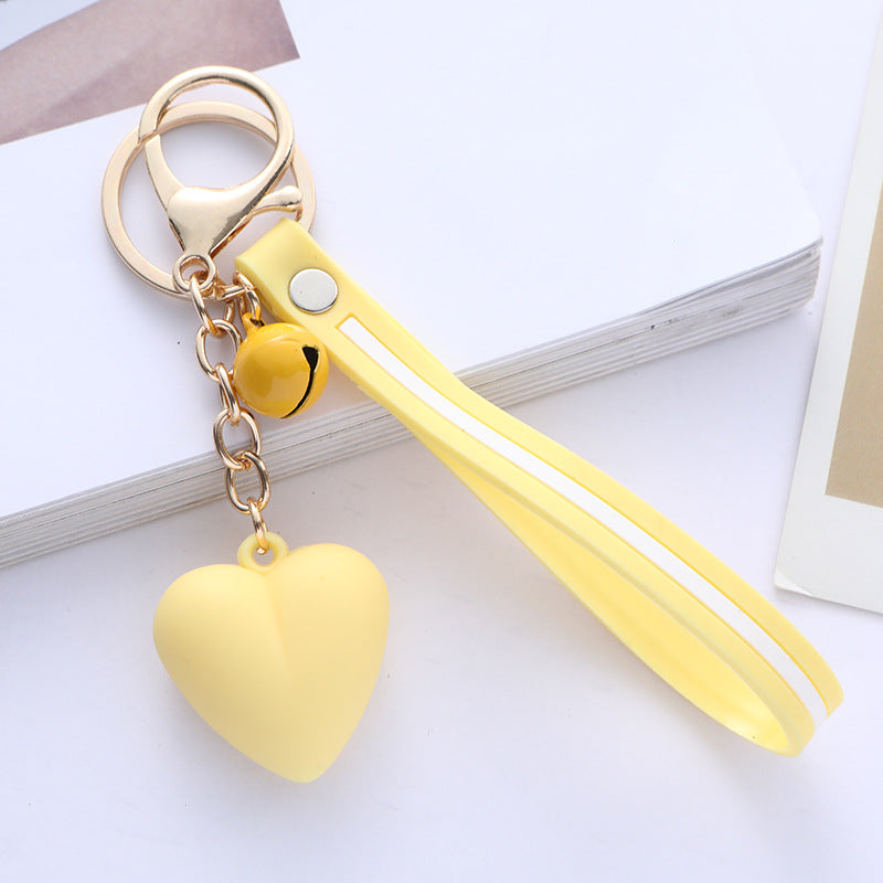Llavero de amor de color acrílico acrílico al por mayor