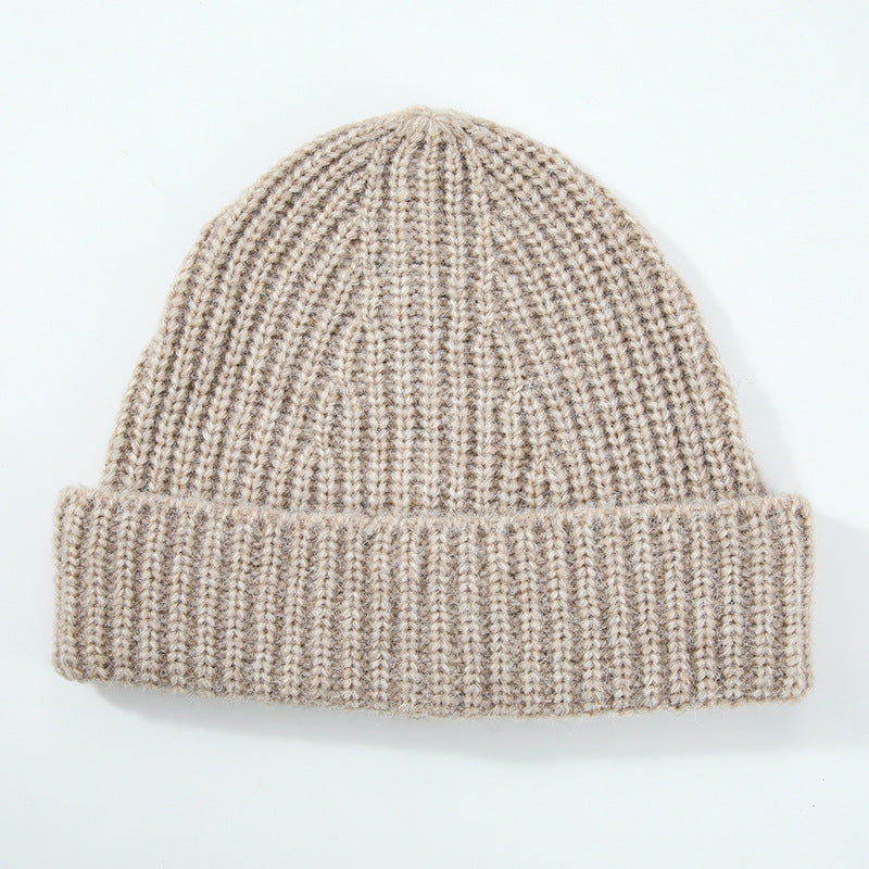Wholesale Unisex Winter Large Head Circumference Warm Simple Beanie
