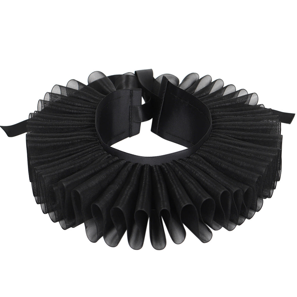 Wholesale Medieval Renaissance Court Noble Elizabeth Clown Collar Frill False Collar