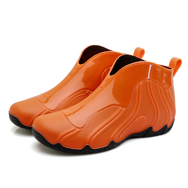 Wholesale Men's Short PVC Rain Boots