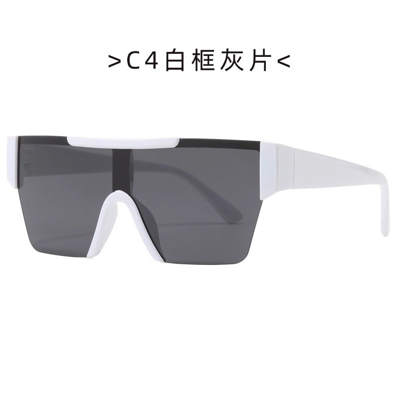 Wholesale Frameless sunglasses for men and women with integrated lenses
