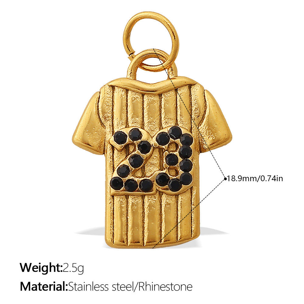Wholesale Various styles of stainless steel necklace pendant accessories