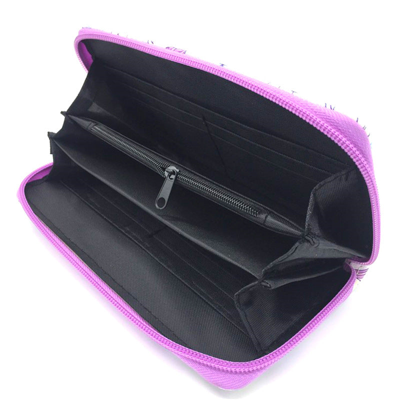 Billetera de PU de estilo étnico al por mayor