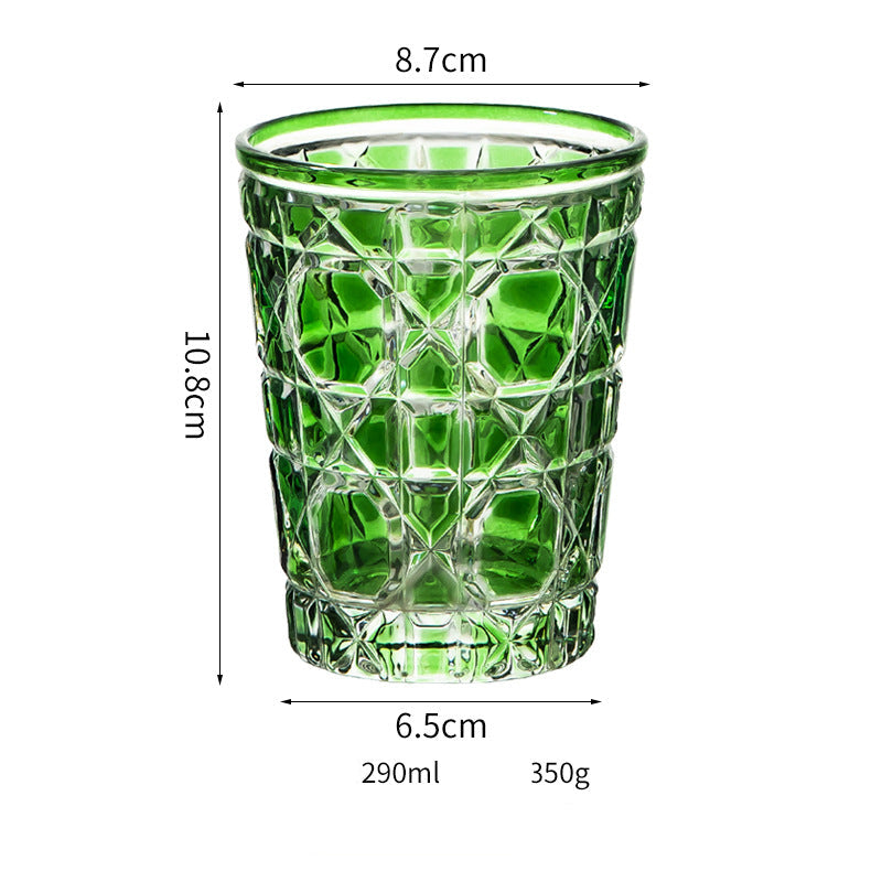 Wholesale Haisman color plaid whiskey Cup