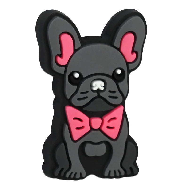 Wholesale Random 100pcs/pack  Cute pet dog beaded bracelet Focal Beads