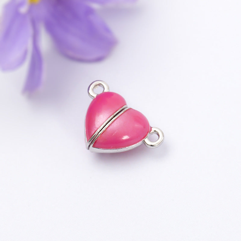 Wholesale  love magnetic buckle jewelry Charms