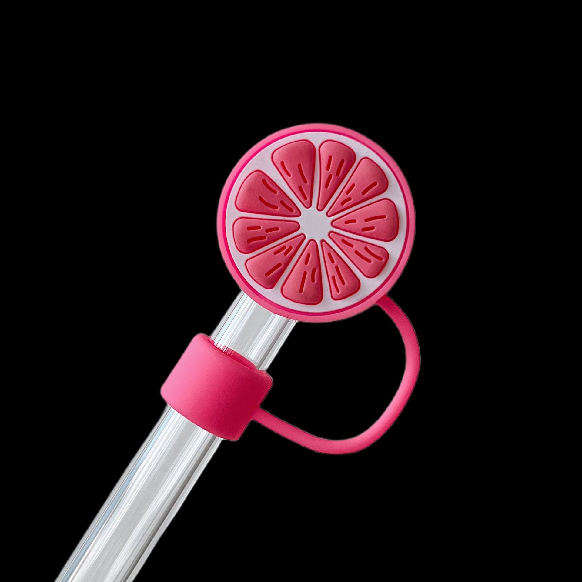 Wholesale 8mm 10mm lemon four color straw cap