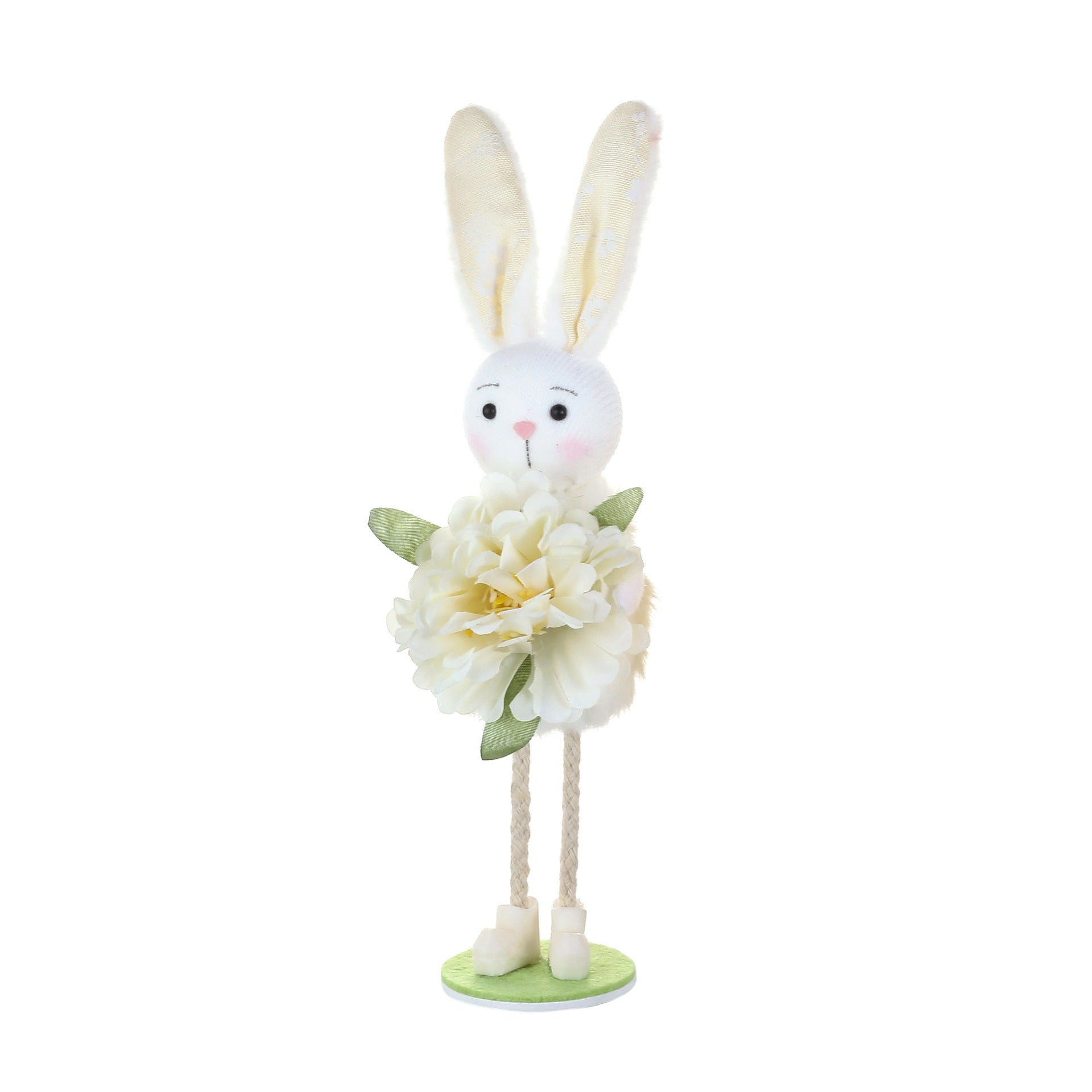Wholesale  Rabbit Standing Easter  Fireplace  Polyester Ornaments
