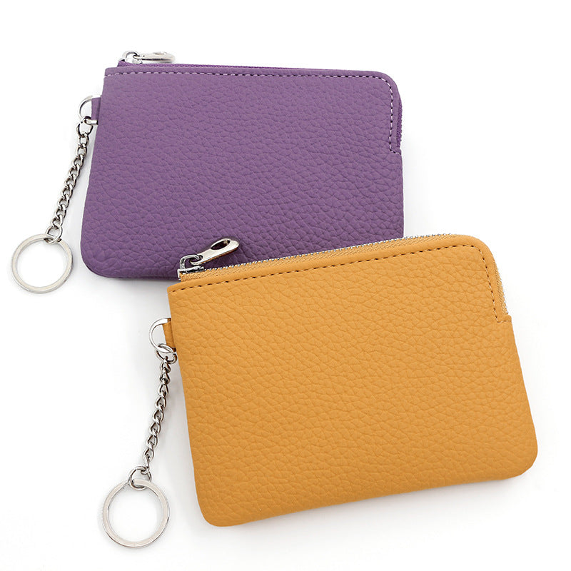 Wholesale PU Coin Purse Keychain