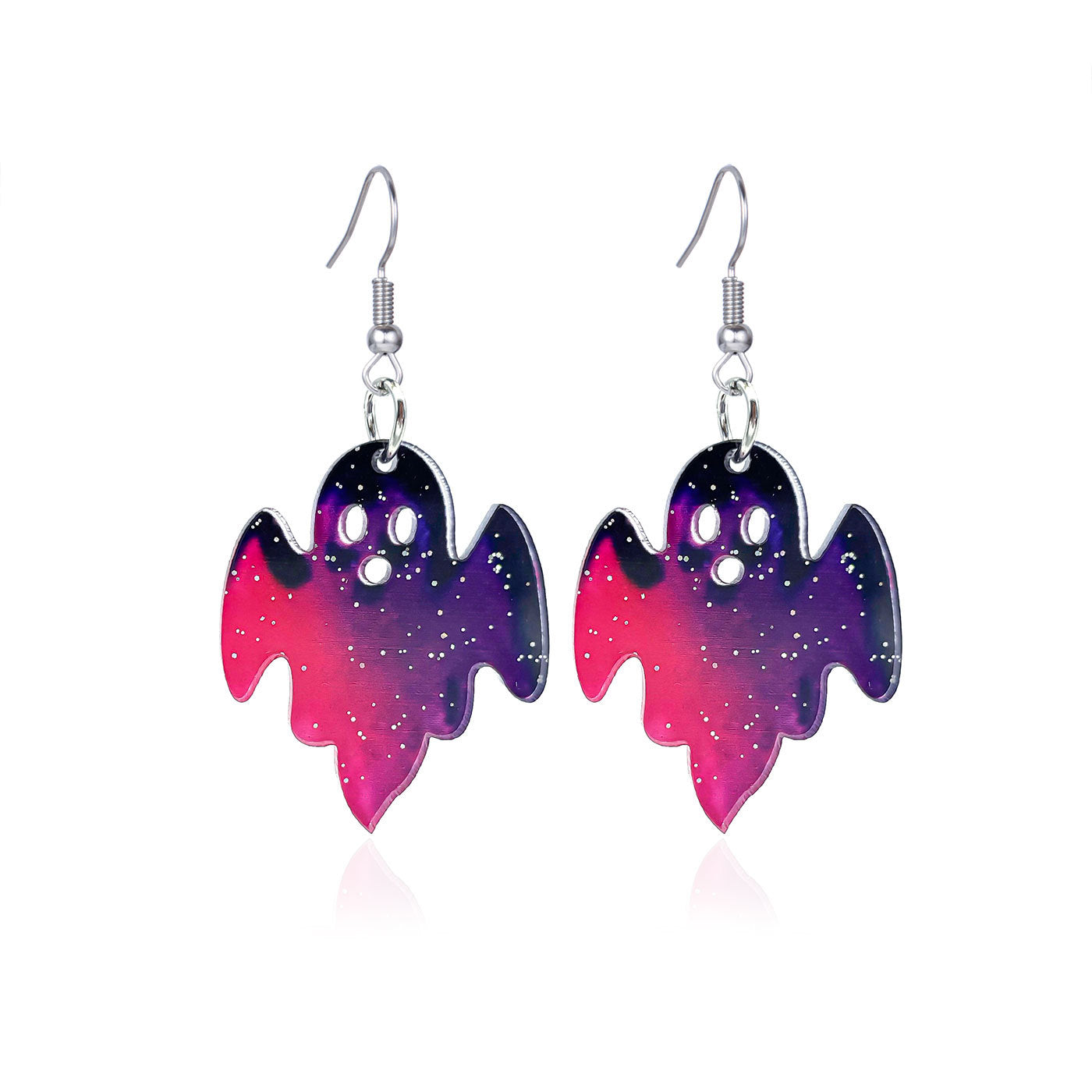 Wholesale   Web Pumpkin Stud Earrings Trendy Rhinestone Cartoon Jewelry Accessory For Party Gift