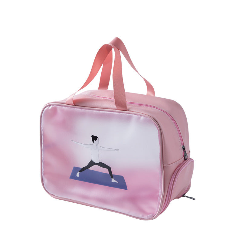 Wholesale TPU Dry Wet Separation Wash Bag Waterproof Handheld Makeup Bag