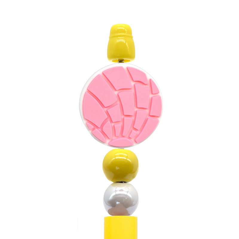 Wholesale   Random 100pcs/pack  Stationery cartoon dessert beads   Focal Beads