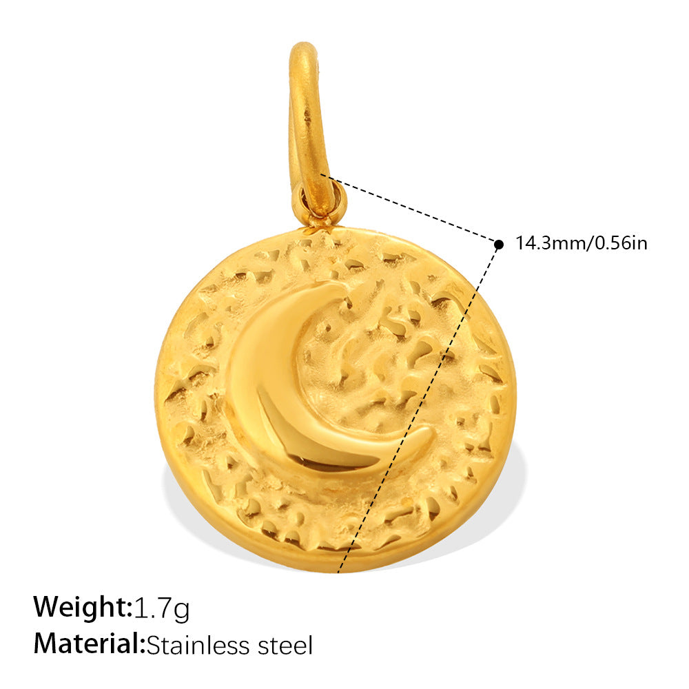 Wholesale Sun,  Moon,  Stars,  Sun,  Heart Bracelet Necklace Pendant Stainless Steel