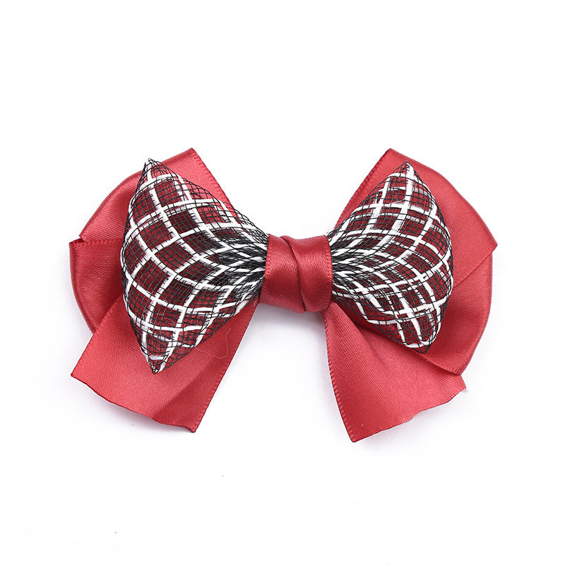 Wholesale New Hard Mesh Ribbon Bow Hair Accessories diy Skirt Hat Clothing Accessories Hair Accessories Headband Headline Accessories