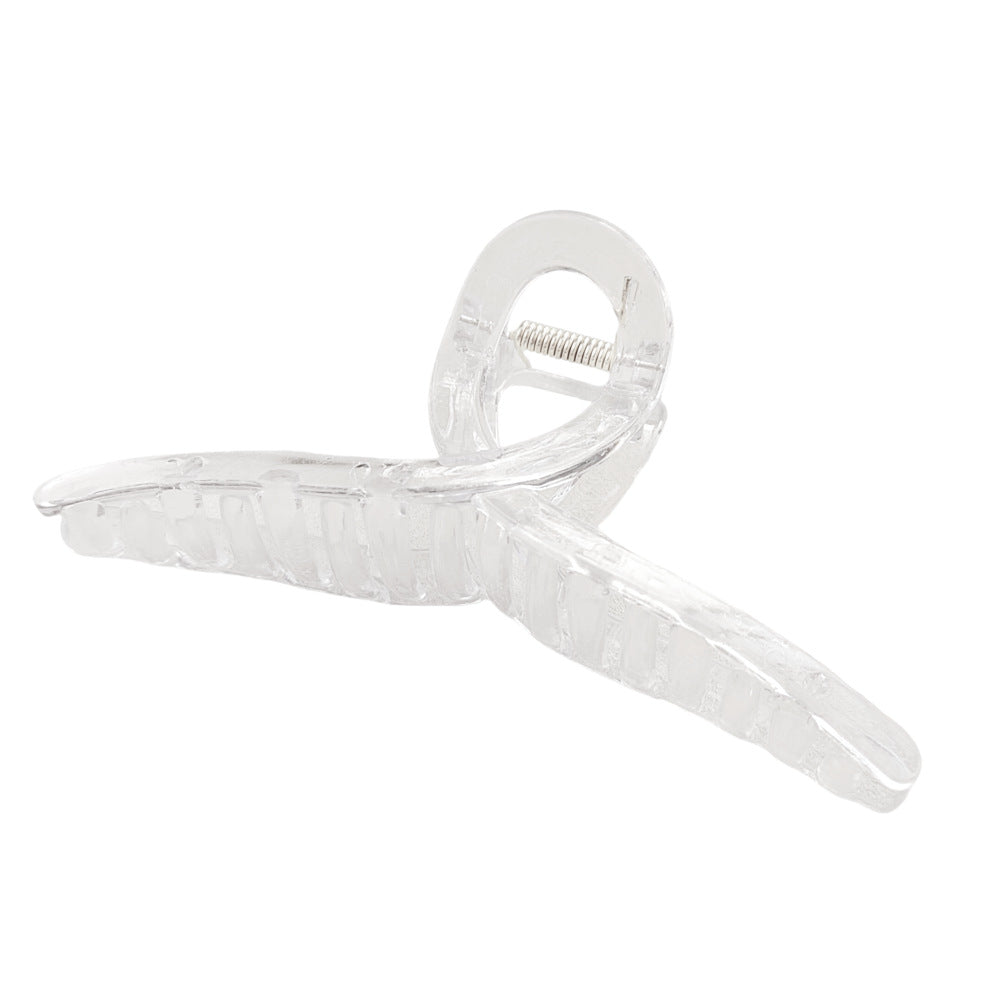 Wholesale Jelly Strap Cross Shark Clip Simple Fashion Back Head Hair Claw