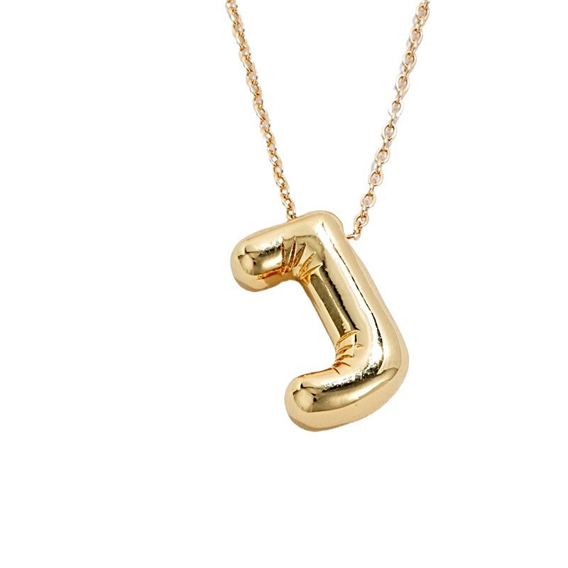 Wholesale Stainless Steel English Letter Necklaces