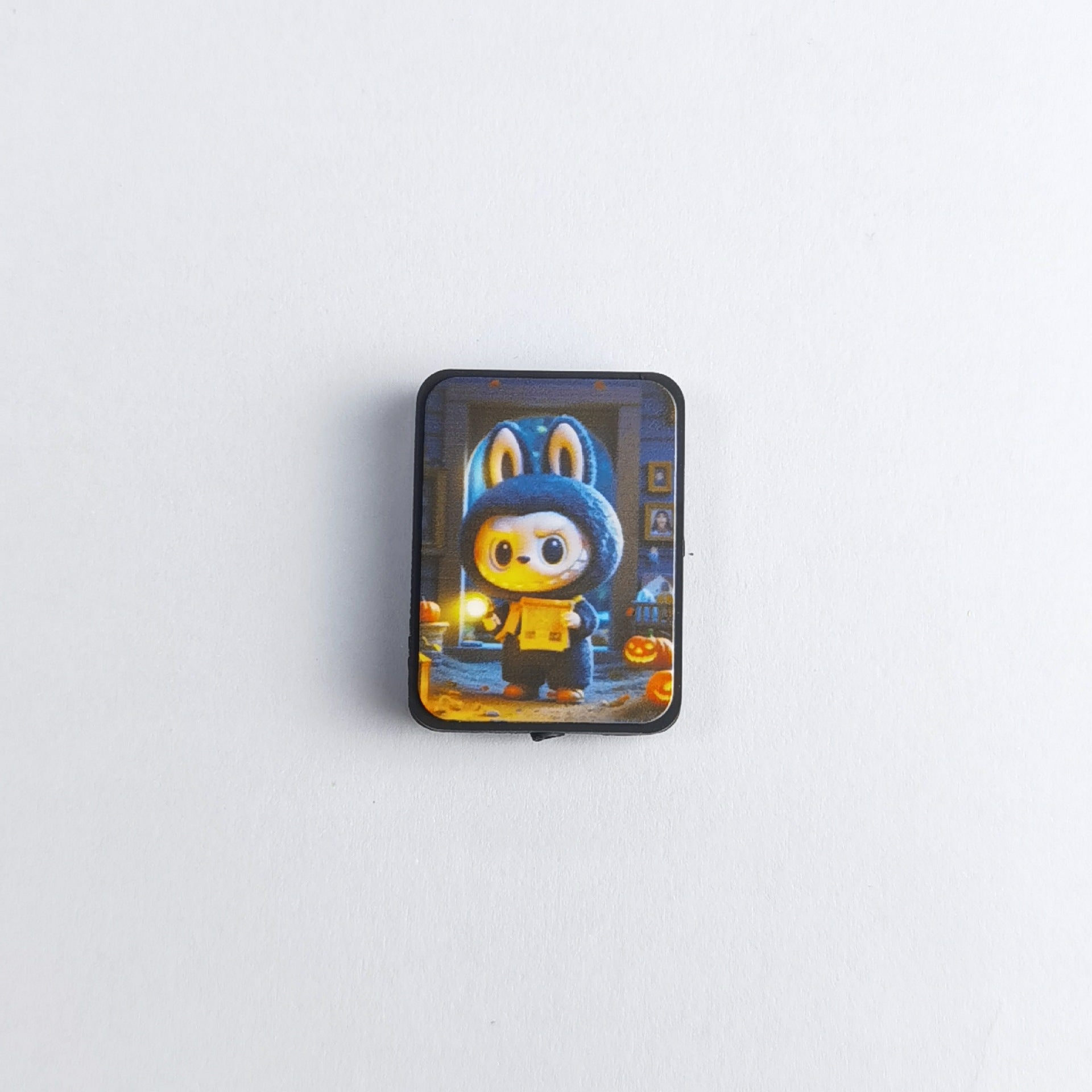 Wholesale 30pcs Luminous printed silicone beads DIY Accessories