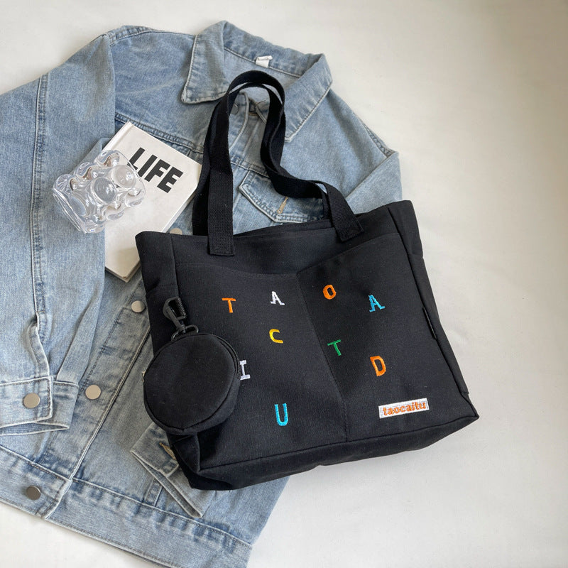 Wholesale New Retro Minimalist Crossbody Large-capacity Fashion Tote Bag