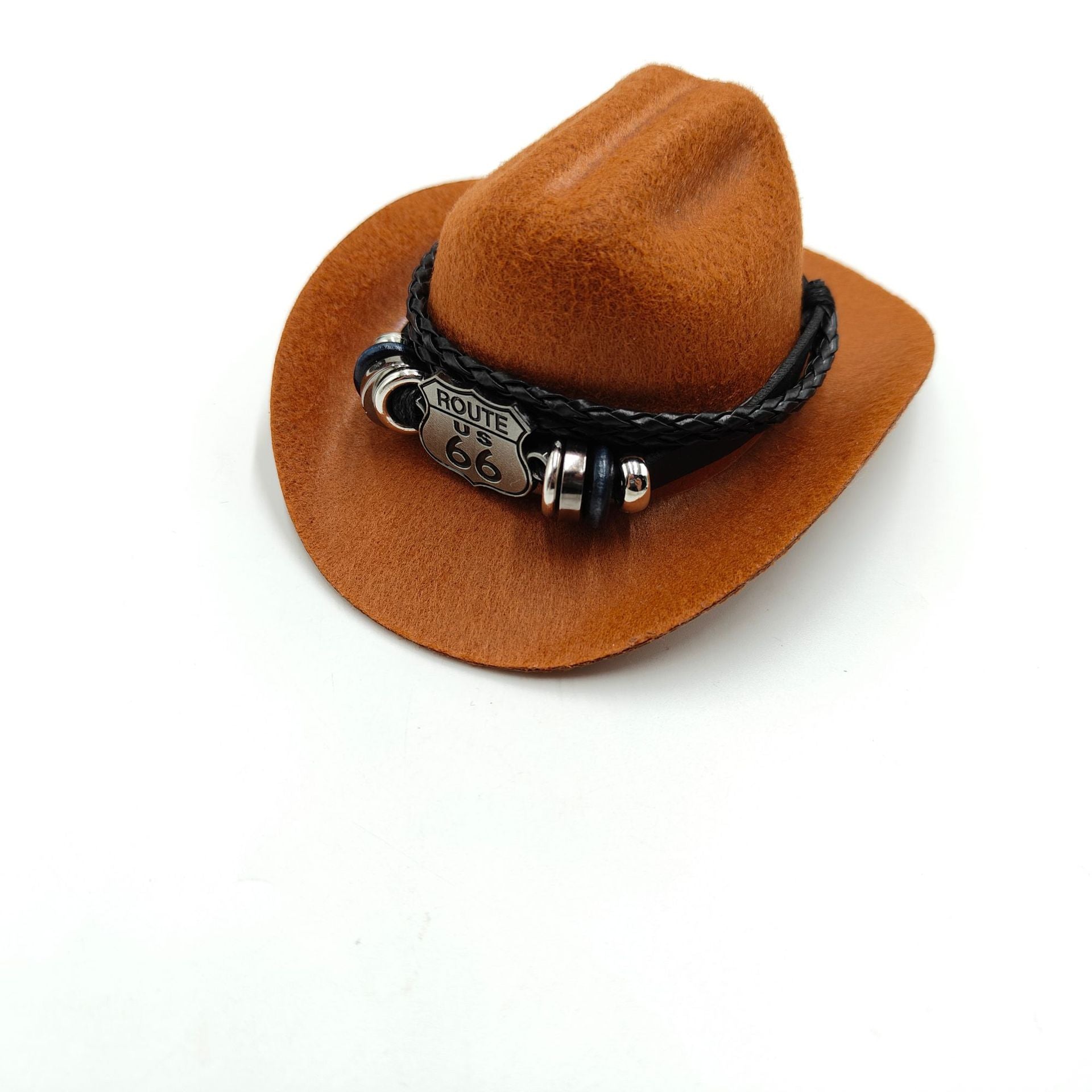 Wholesale Yama gentleman cowboy hat son mini pet hat birthday party hat weilai car 66 ornament hat