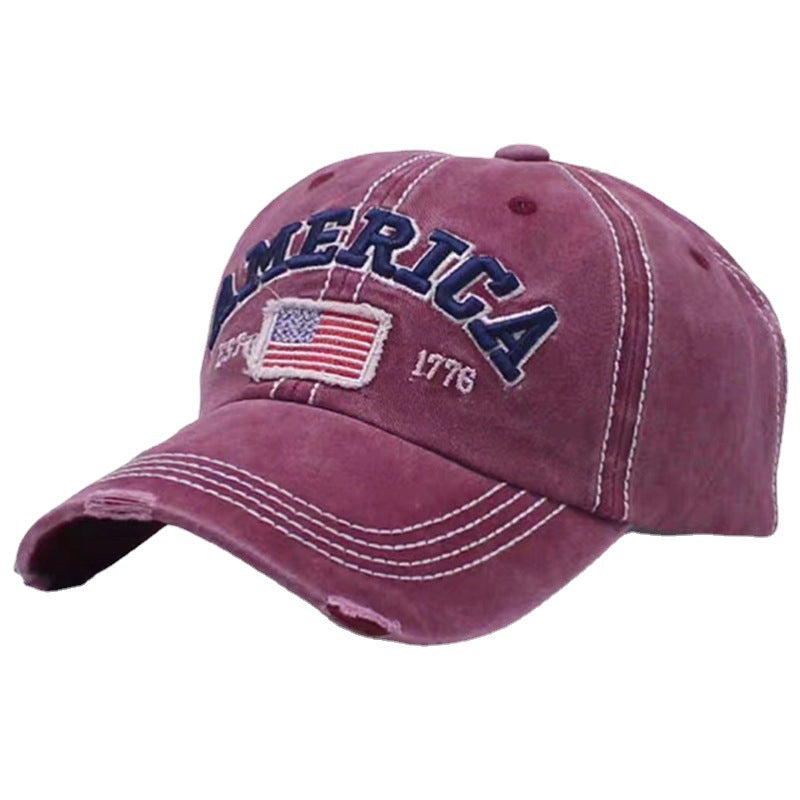 Wholesale Embroidery Retro Personality Fashion Sun Hat