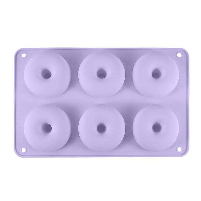 Wholesale Silicone 6-piece Donut Cake