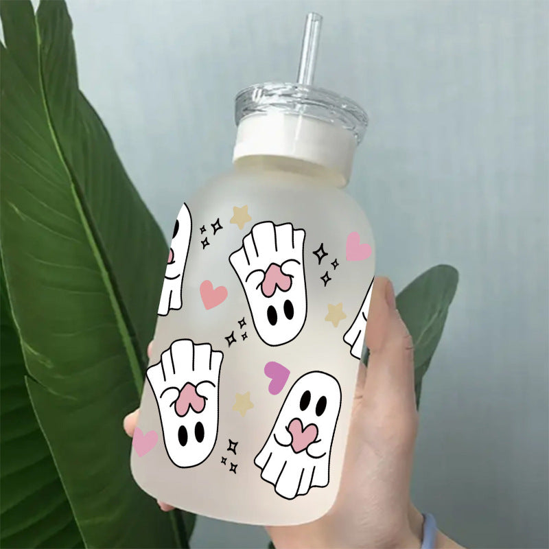 Wholesale UV Transfer Paste Glass Crystal Label Crystal Paste 16OZ UV DTF WRAPS 23cmX11cm