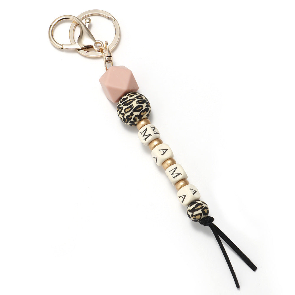 Muñeca de muñeca de muñeca de cuentas de silicona del día de la madre al por mayor