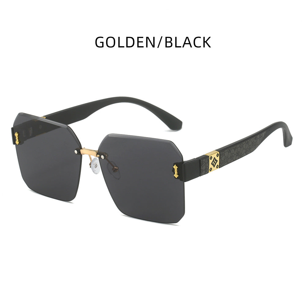 Wholesale Frameless Cut Edge UV Protection Polarized Sunglasses