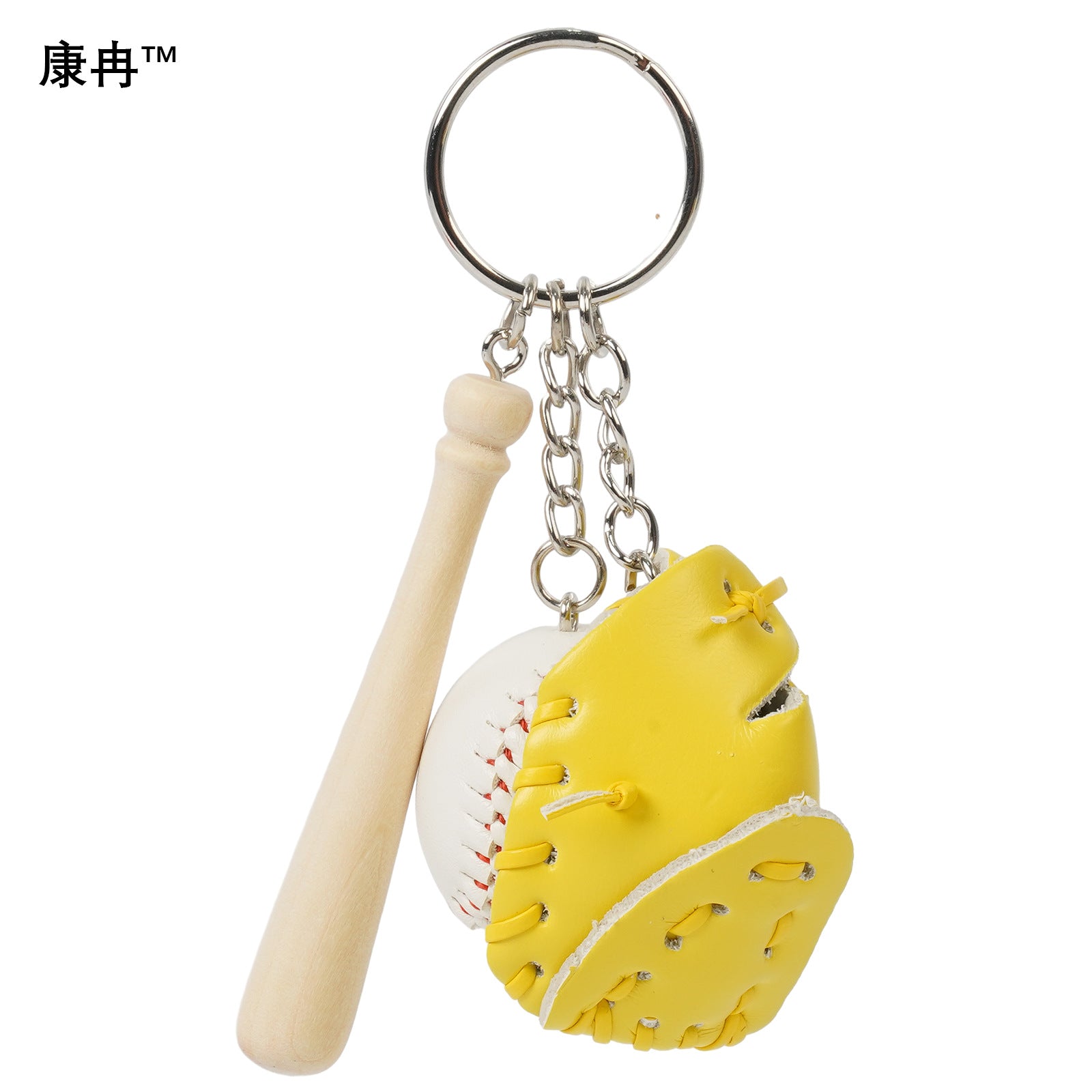 Wholesale Mini Cross-border Explosions Baseball Keychain Bag Pendant Softball Gloves Softball Baseball Pendant