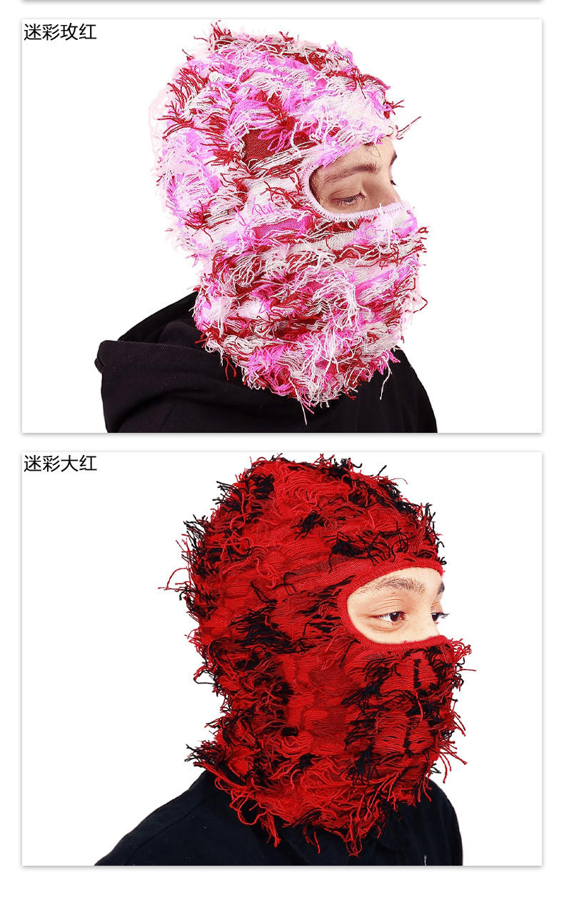 Wholesale Polyester Knitted Camouflage Head Cover