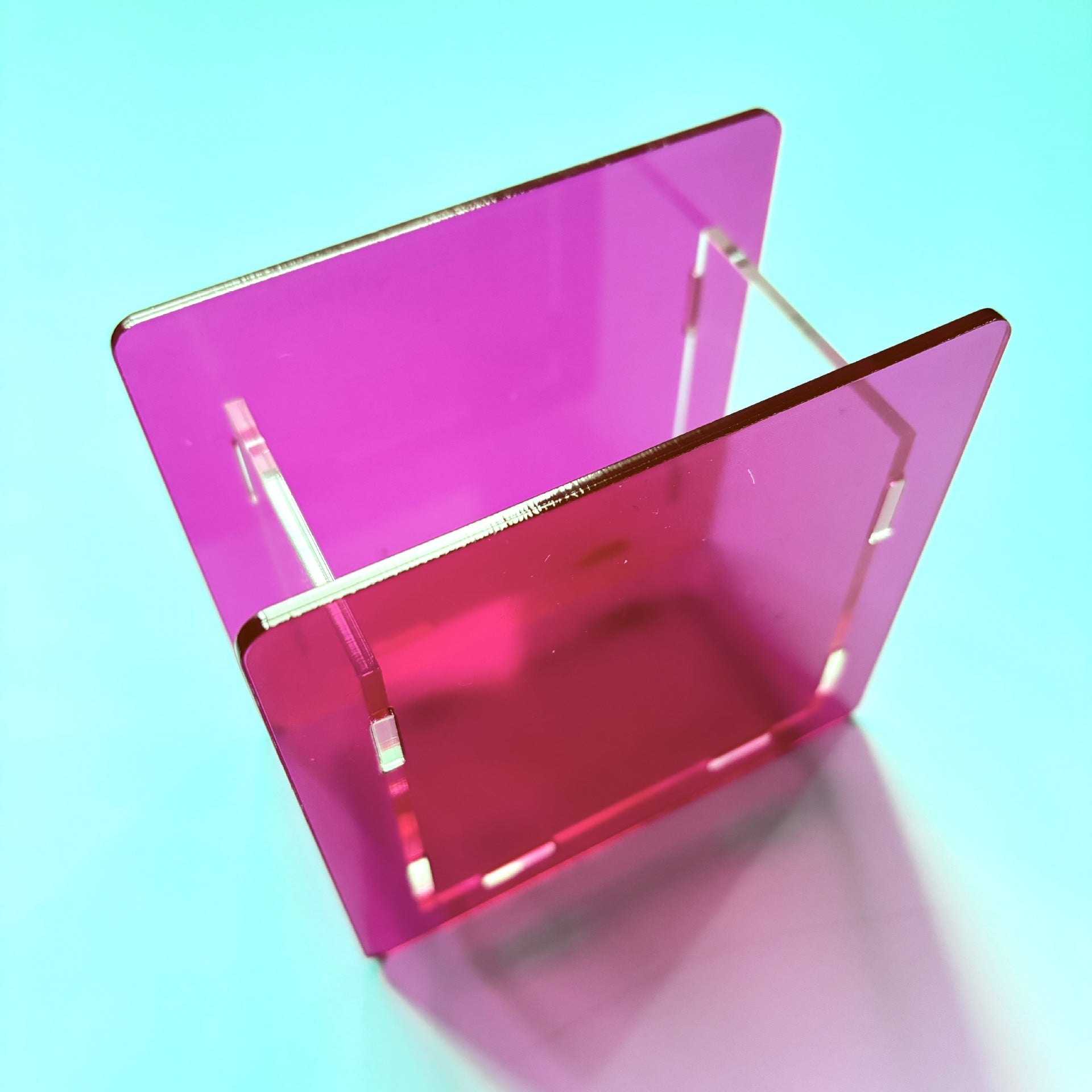 Wholesale acrylic pen holder pencil case TK cosmetic tube bead string pen storage 10cm Can be DIY wrpas or stickers on