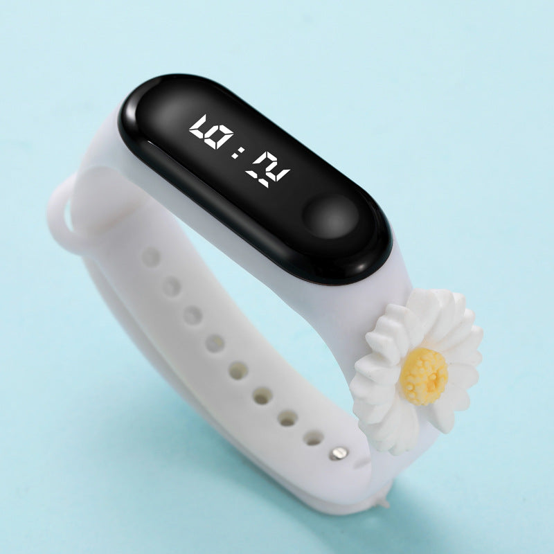 Wholesale Plastic Daisy Electronic Watch for Kids