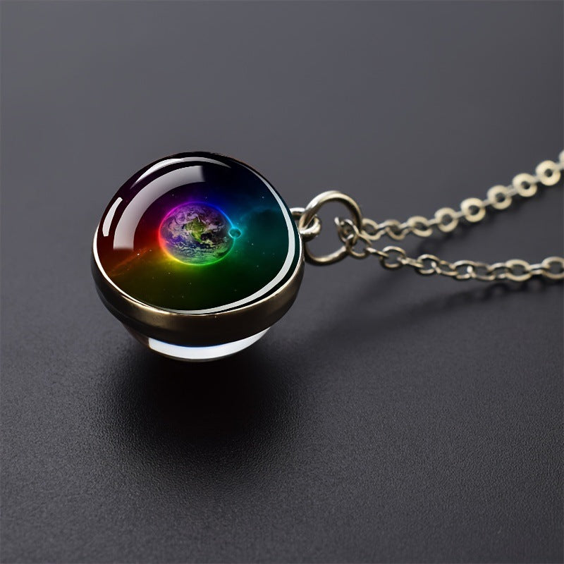 Wholesale Glass Ball Pendant Necklace