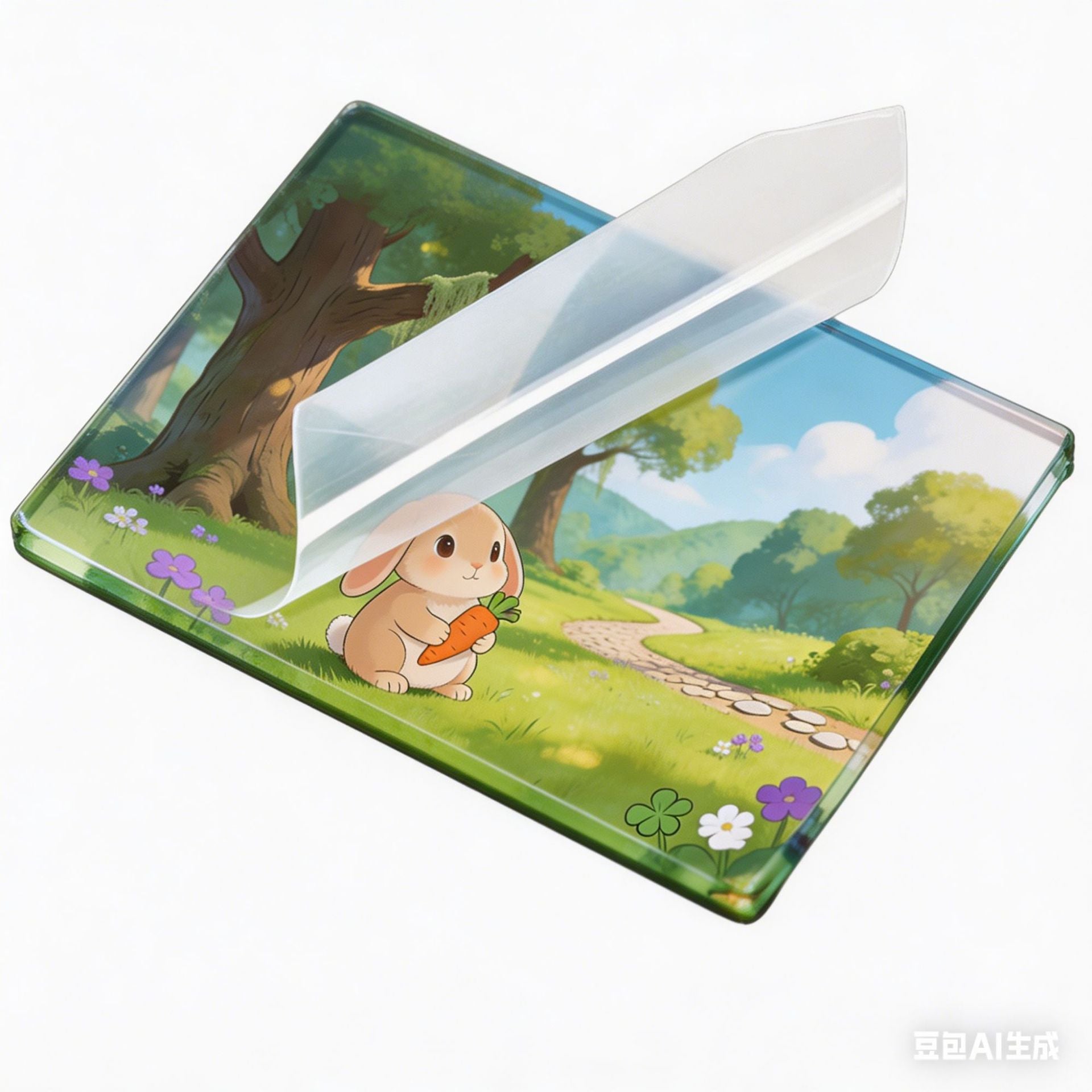 Wholesale DIY Fridge Magnet Kit: High-Transparency Acrylic with Magnetic Backing ( Handmade Materials)