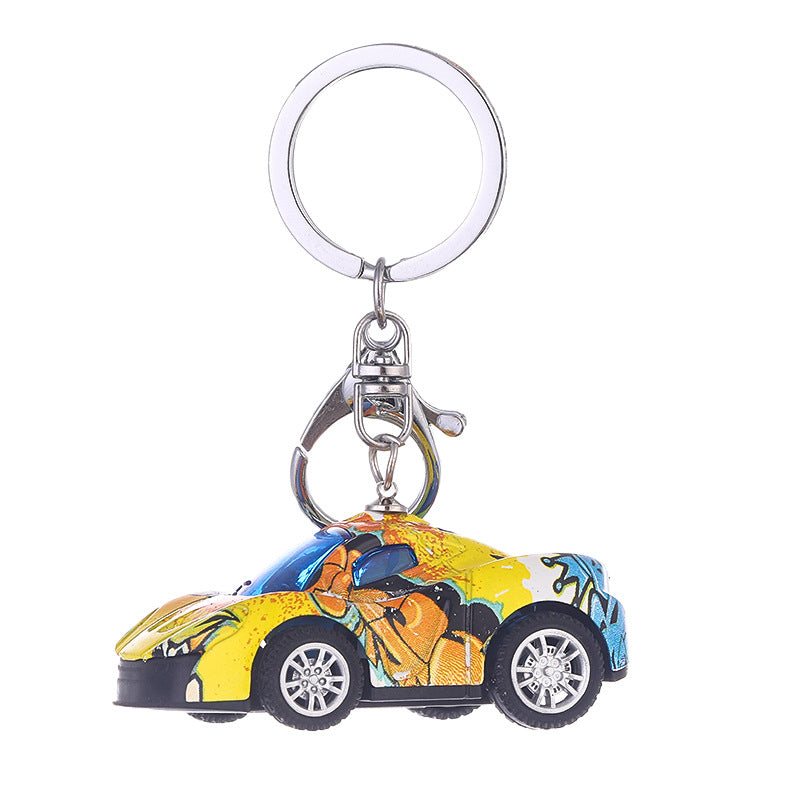 Wholesale Alloy Patterned Sports Car Keychains