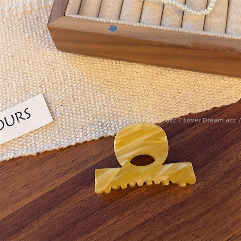 Clips de cabello pequeño de acetato de leopardo de leopardo para niños al por mayor