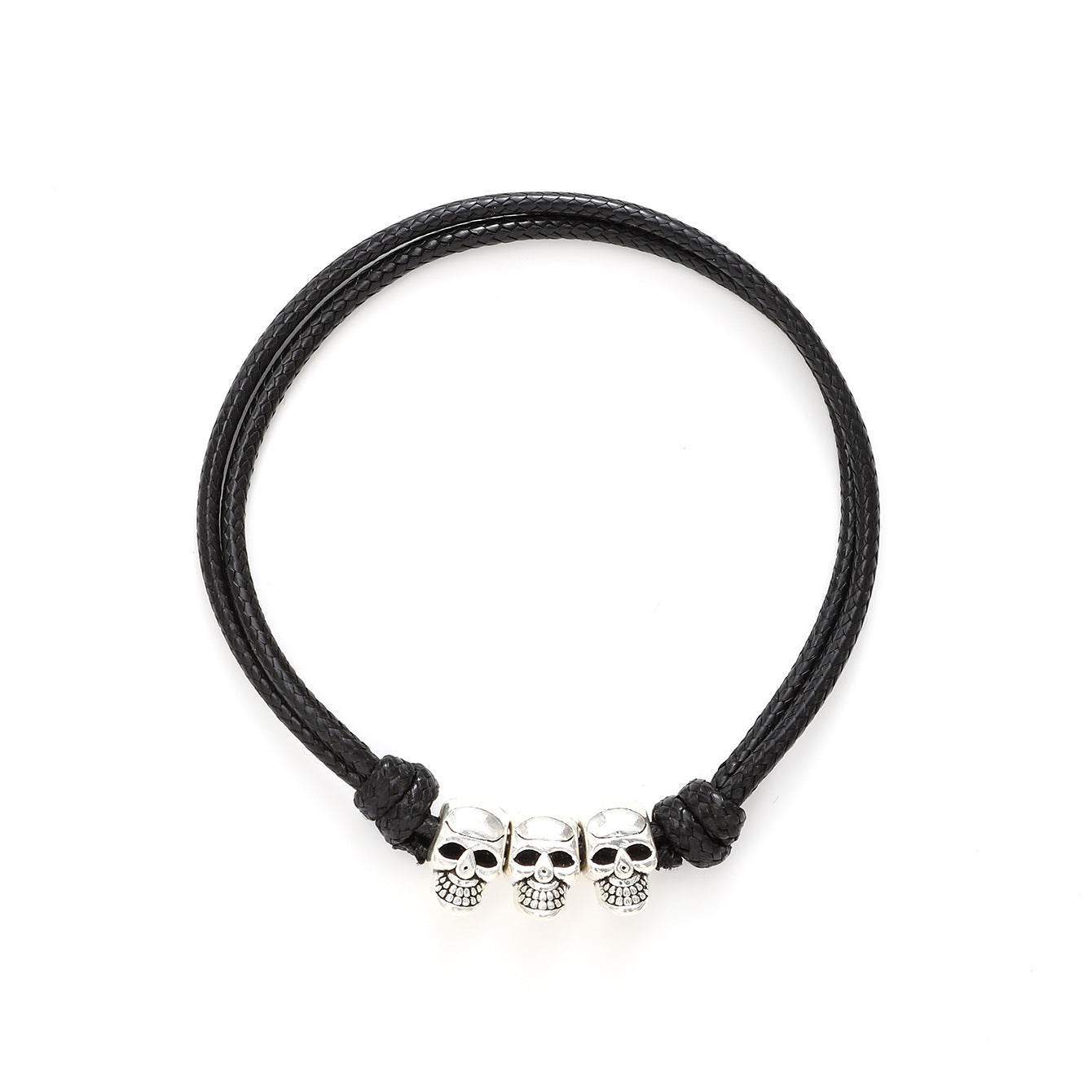 Wholesale Colorful Summer Hand-woven Waxed Cord Bracelet