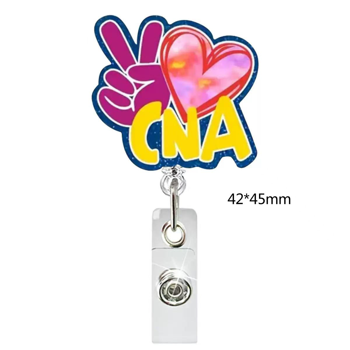 Wholesale  Doctor and nurse badge with retractable buckle  Badge Reels