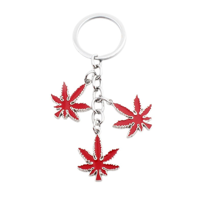 Wholesale Creative Metal Plant Keychains