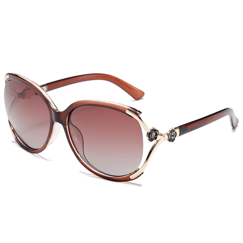 Gafas de sol de PC de gran cuadro de diamante pequeño y pequeño de diamante de diamante de diamante pequeño