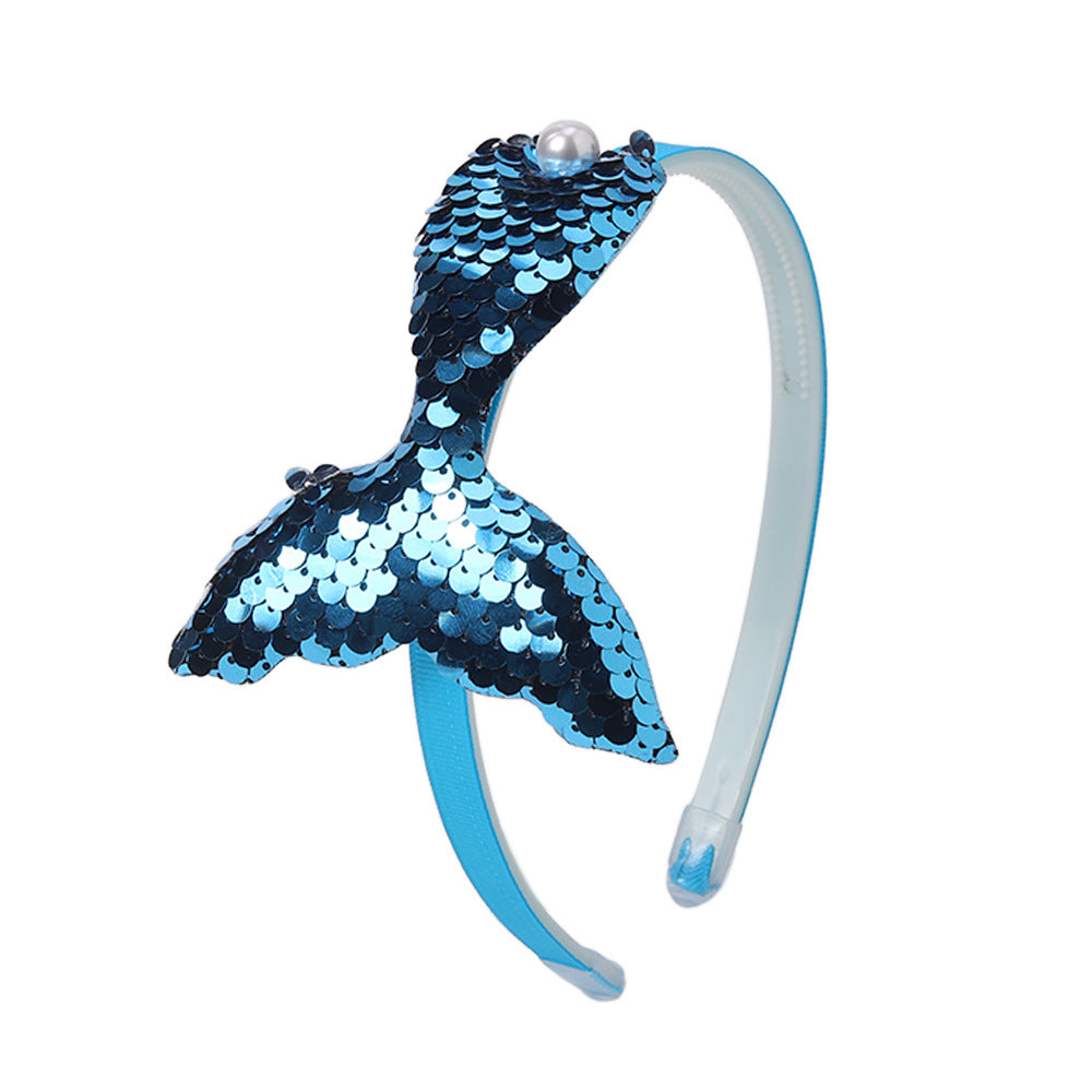 Wholesale Wholesale Sequin Mermaid Headband