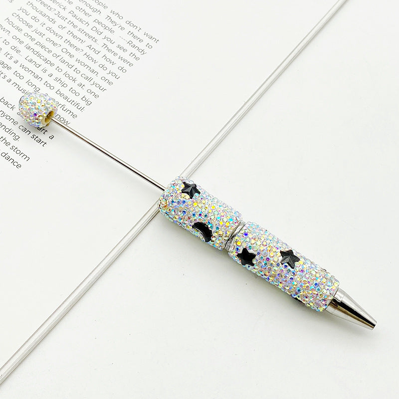 Wholesale DIY cute star moon bead pen