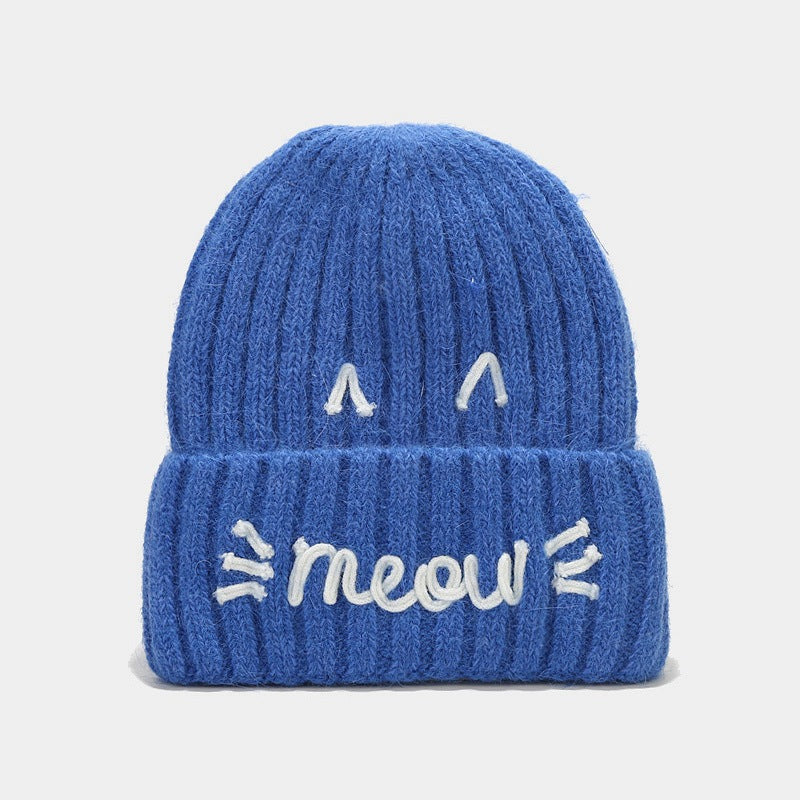 Wholesale of Cute Cat Woolen Hats and Knitted Hats