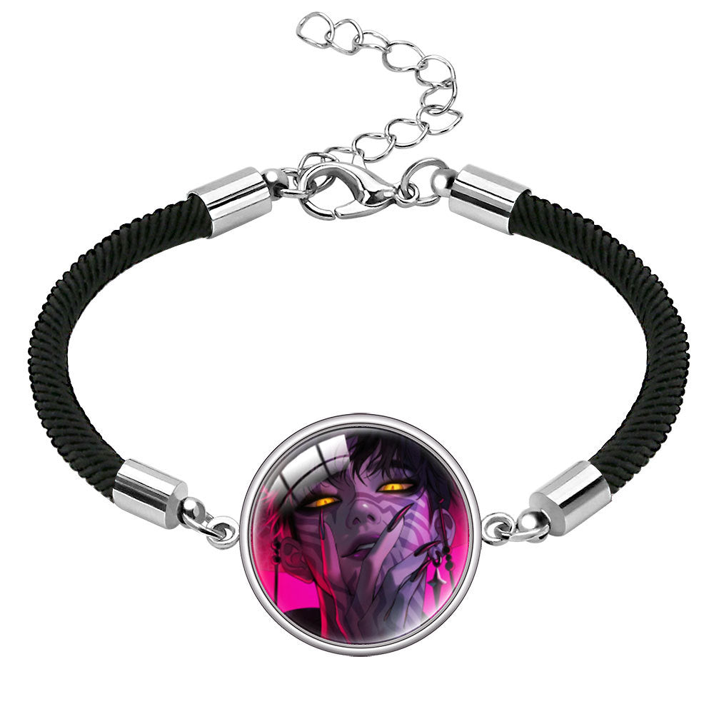 Wholesale Gemstone Bracelet Cartoon Character Multi Color Rope Bracelet