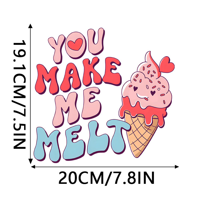 Wholesale 10pcs Valentine' s Day Custom  Rhinestone  UV DTF Ready to Press Transfers Wraps