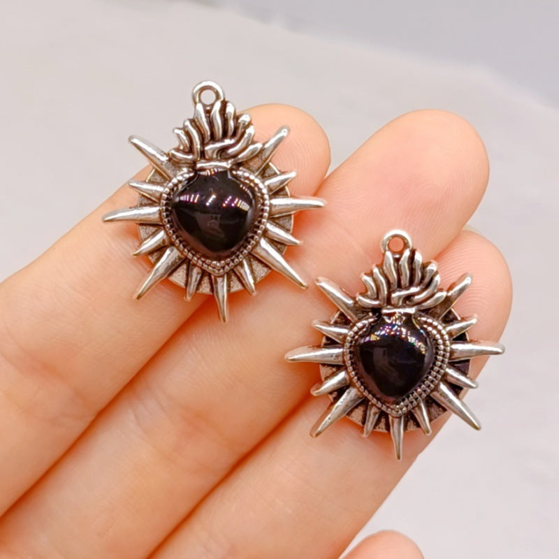 Wholesale Gothic Heart Cross Sword Pendant