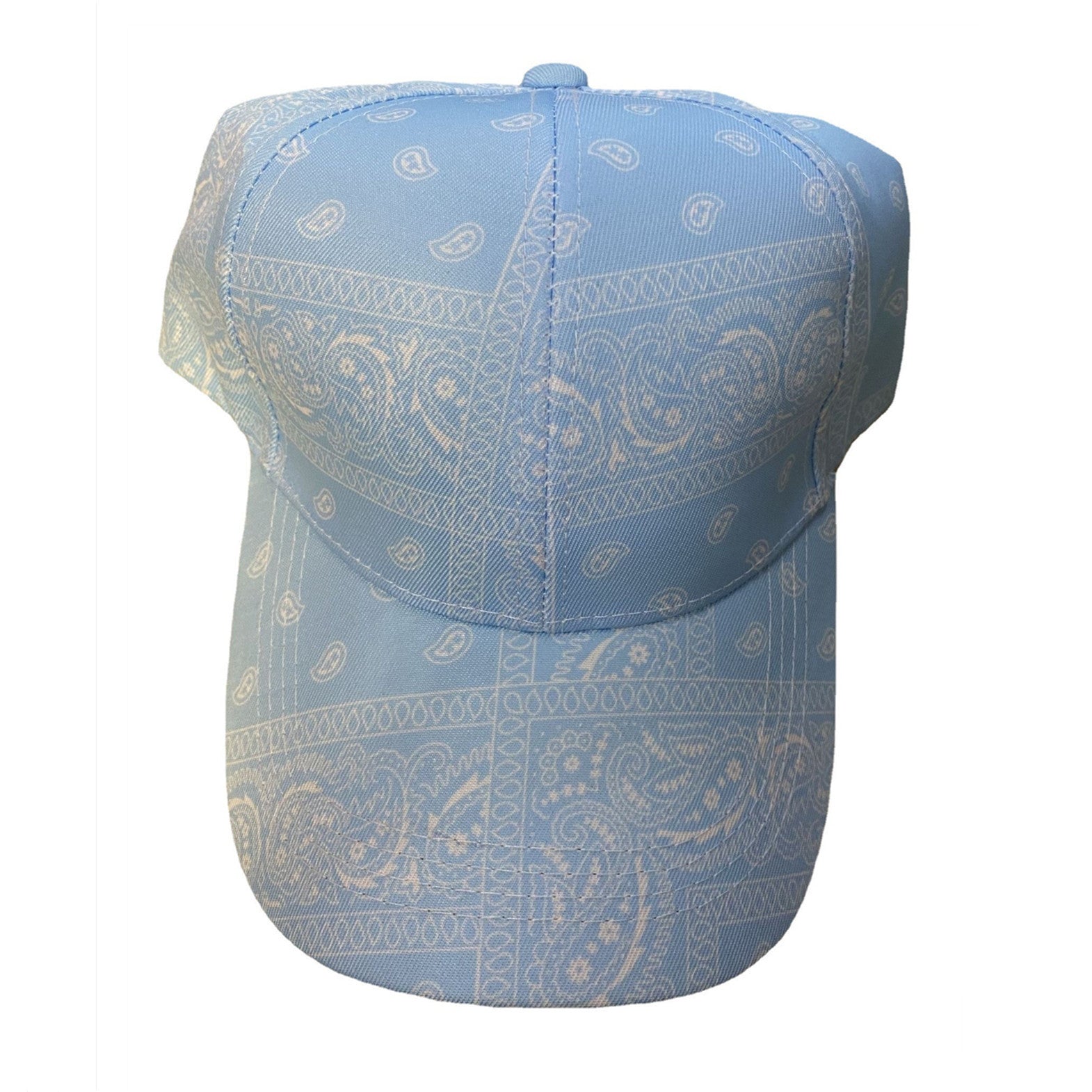 Wholesale Cashew Flower Printed Cotton Baseball Caps