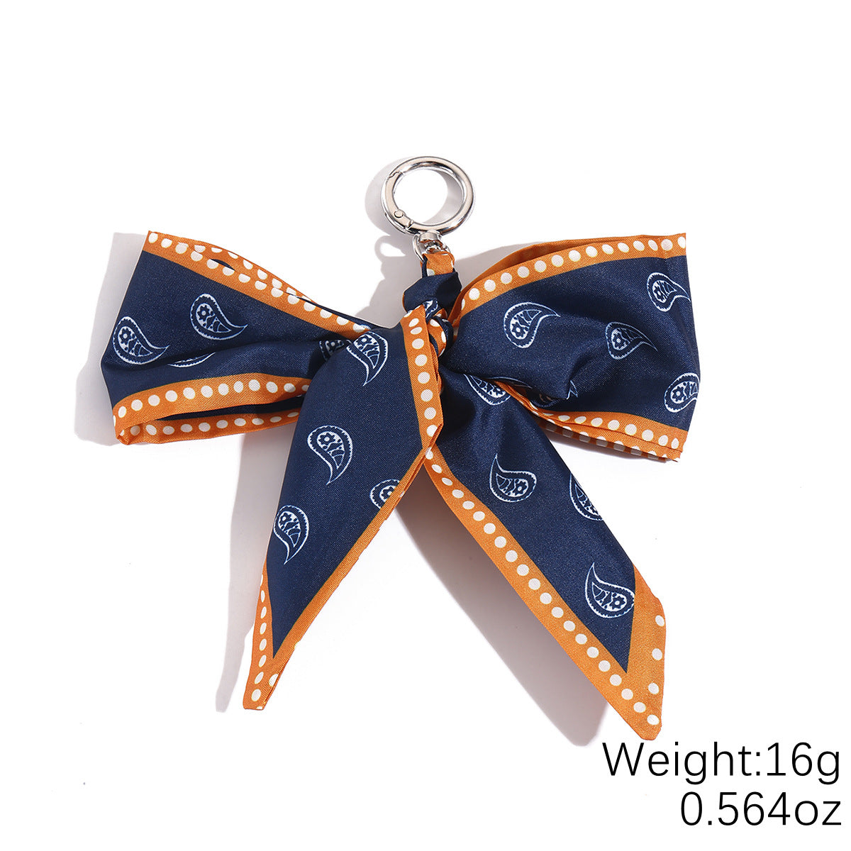 Wholesale Woven Knotted Bow Silk f Keychains